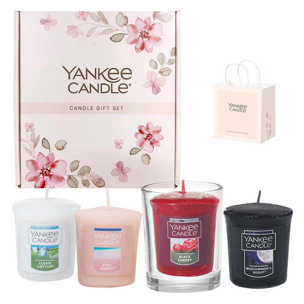 양키캔들 보티브 캔들 4종 B 선물 세트 + 쇼핑백 9,370원