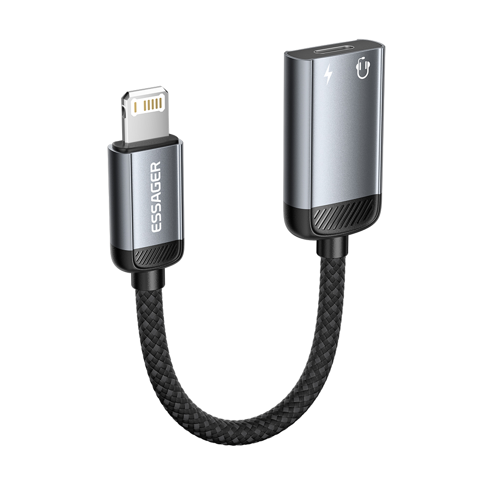 Essager C타입--아이폰/라이트닝/8핀 충전 이어폰 변환젠더 12,500원