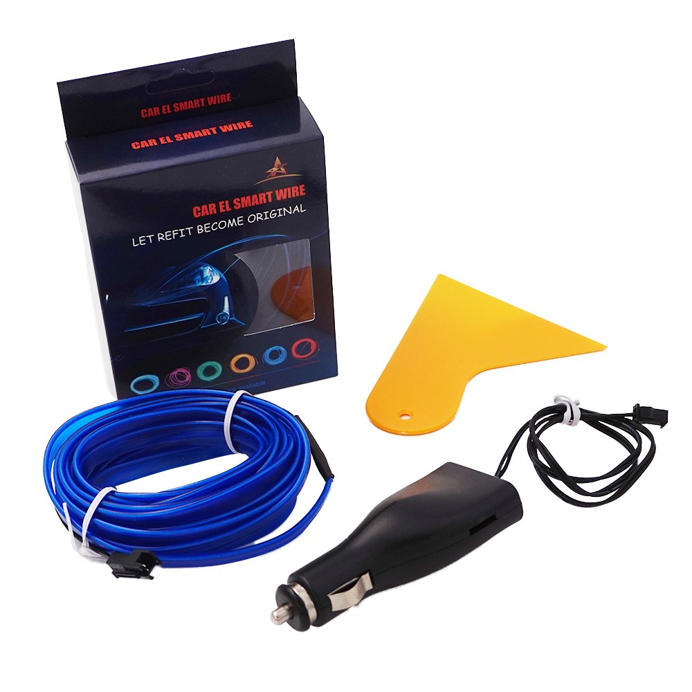 삼에스 EL와이어 + 컨트롤러 블루 5m 시거잭형 20,150원