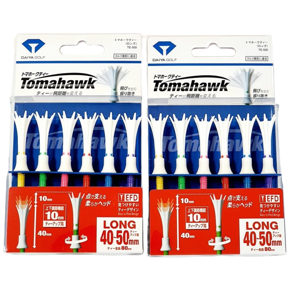 다이야 토마호크티 70-80 기능성 골프 티꽂이 롱2세트 21,440원