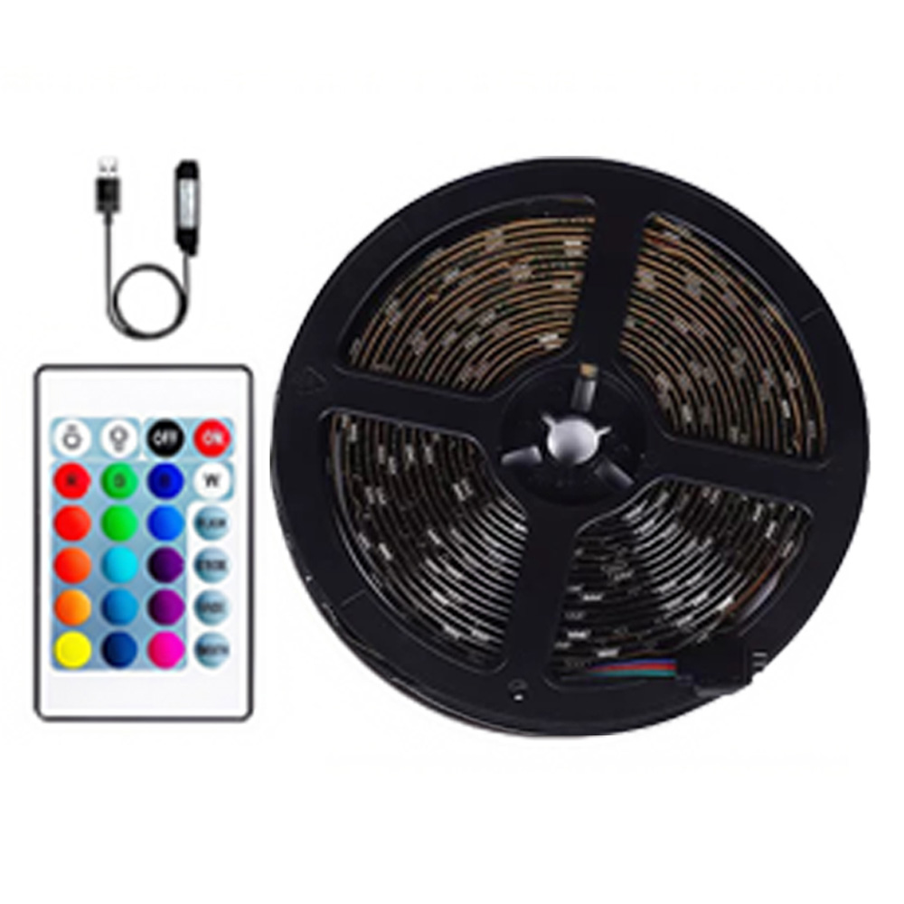 투데이리빙 led 네온 스트립 줄조명 + 리모컨 간접 조명 usb 스트링 라인 라이트 잘라쓰는 조명등 붙이는 센서등 캠핑 야외등 정원등 11,800원