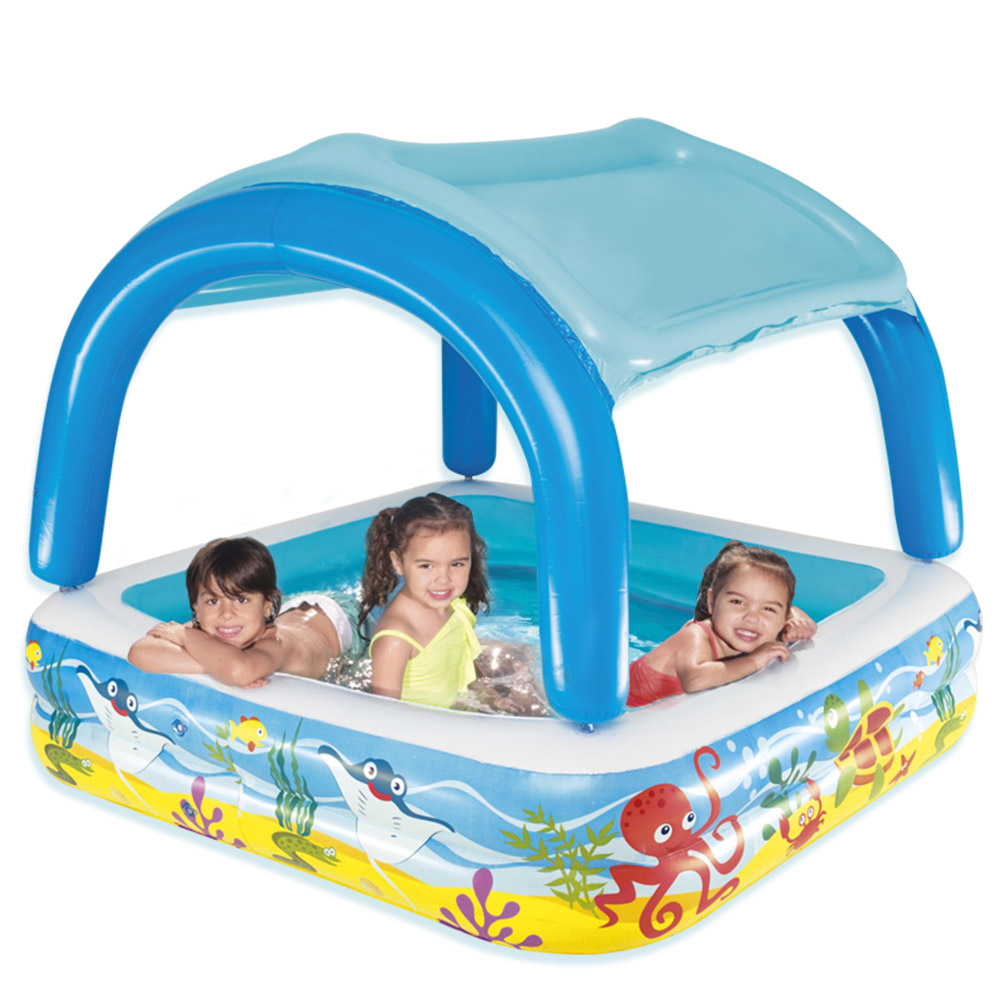 베스트웨이 원두막 지붕 에어풀장 BW 52192, 혼합색상, 1개 34,700원