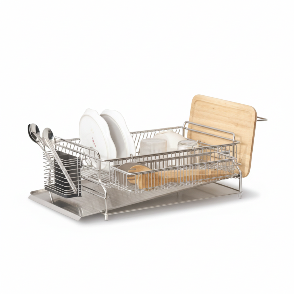 퓨어셀 프리미엄 304 올스텐 물빠짐 식기건조대 C측면 경사형 208,000원