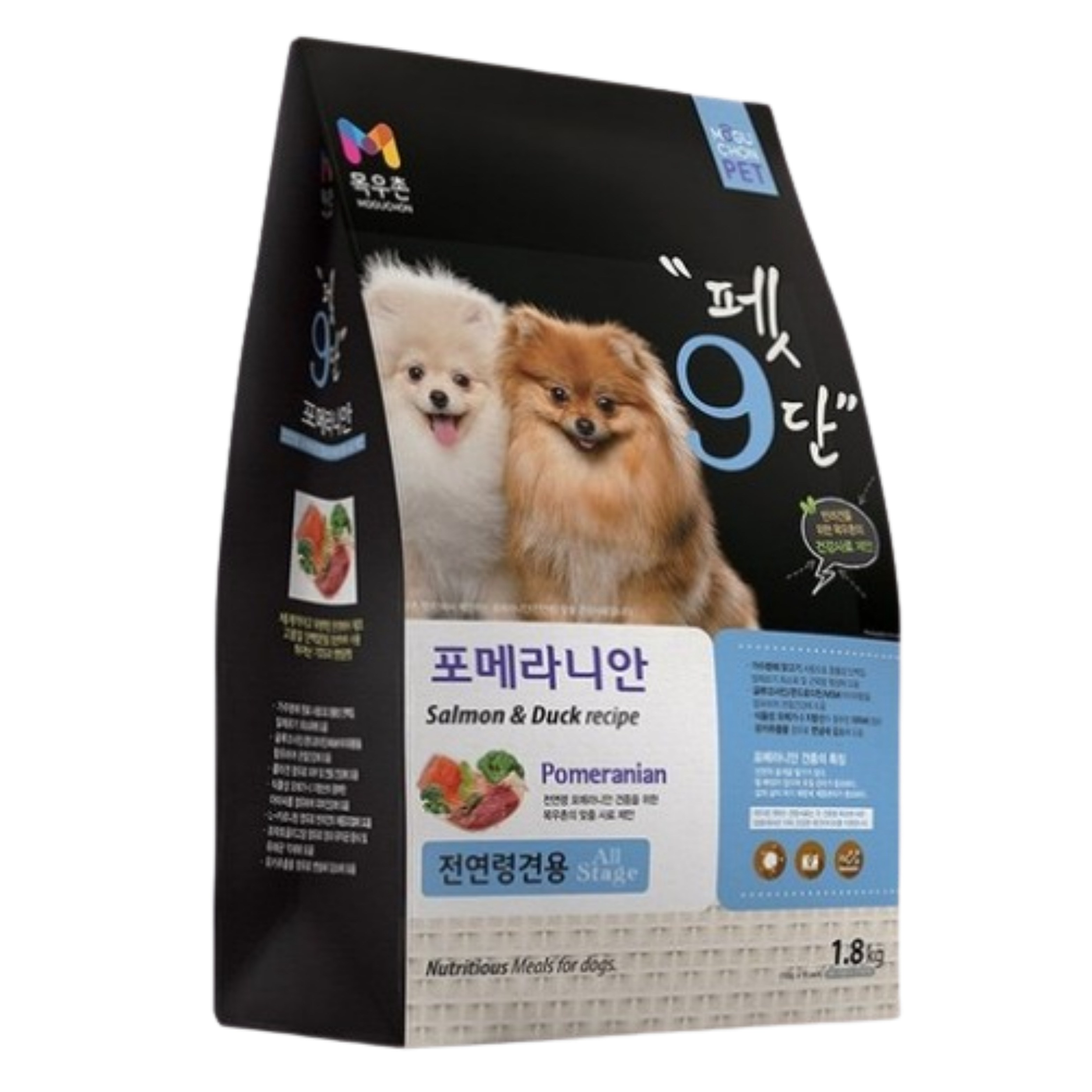 목우촌펫 강아지 펫9단 포메라니안사료 1.8kg + 닥터소프티즈 100g 20,000원