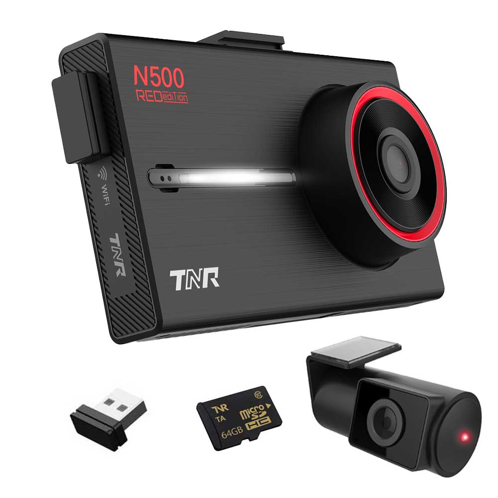 현대티앤알 2채널 전후방 FHD+FHD N500 와이파이 블랙박스 A/S 2년 보증, 자가설치, 64GB 118,000원