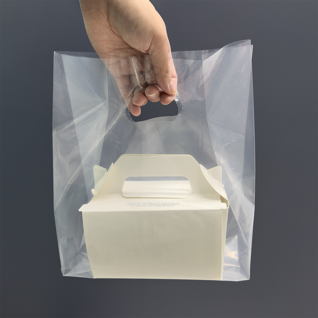 [현진팩] 손잡이 링 PE비닐봉투 20x30(M5), 1세트, 100개 8,920원