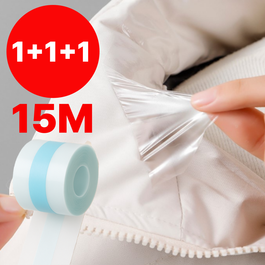 섭합 [1+2] 옷깃 패딩 셔츠 모자 오염방지 투명 테이프 5m 스티커 5,500원