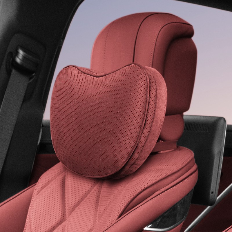 차량용 목쿠션 허리쿠션 프리미엄 스웨이드 누벅 듀얼 레이어 고탄성 메모리폼 숨쉬는 타공 원단 목 보호 쿠션 사계절 공용 통기성 타공 자동차 시트 등받이 쿠션 18,900원