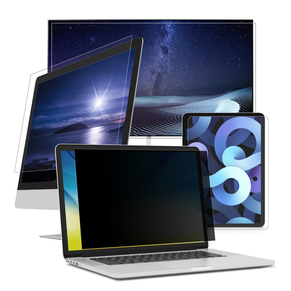 [주문 재단 제작] 다이아큐브 모니터/TV/노트북 저반사 시력보호 블루라이트 차단 필름 / 사생활보호 보안필름 디스플레이 모양 크기 레이져로 재단 당일배송 커브드모니터 완전밀착 115,000원