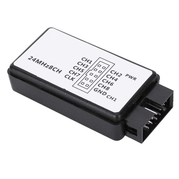 USB 로직 분석기 장치 8 채널 24MHz 데이터 실시간 업로드 다양한 트리거 모드 지원 우수한 성능 17,100원