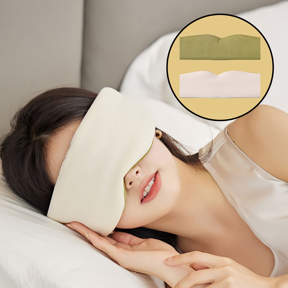 디모어 프리미엄 수면 암막 온냉 양면안대 6,900원