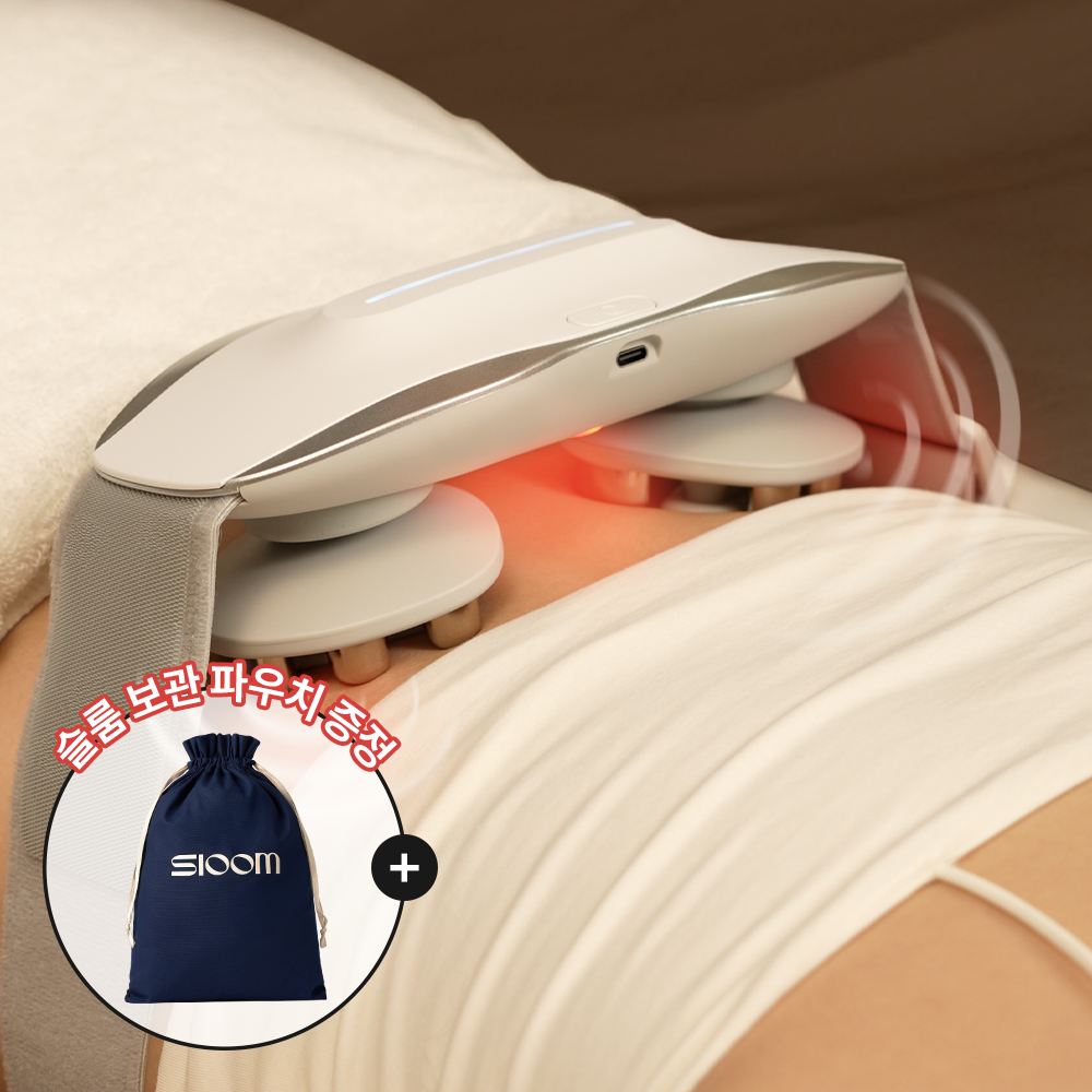 [슬룸 정품] 슬룸 허리편한케어 마스터 EMS TENS 온열 무선 허리 안마기 마사지기 89,900원