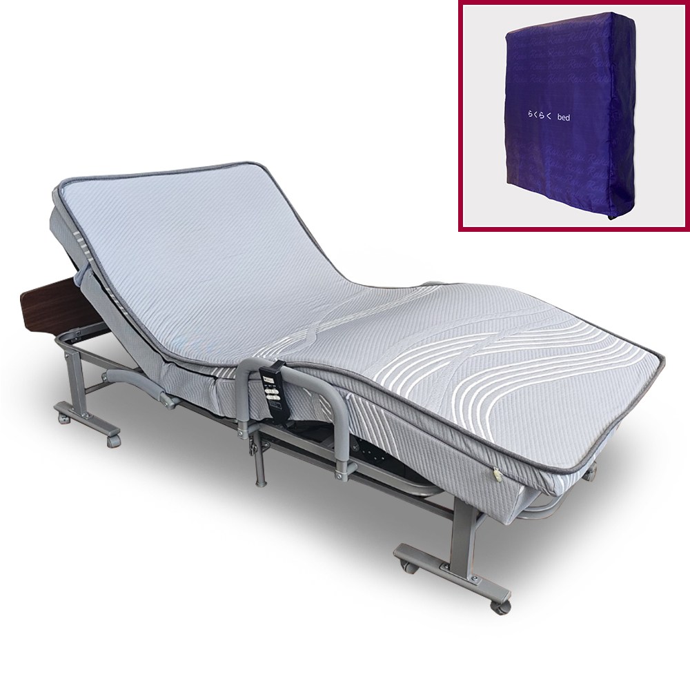 라꾸라꾸 이동식 공간활용 접이식 폴딩베드 등받이 전동침대 No8G 보관커버 포함 609,000원