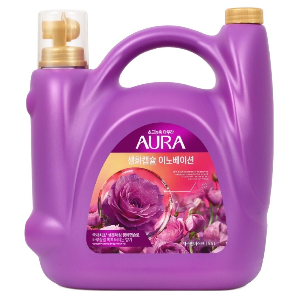 아우라 생화캡슐 섬유유연제 자스민머스크향 본품 18,900원