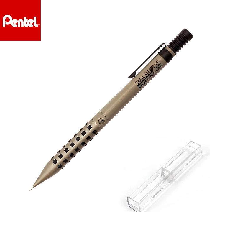 일본정품 펜텔 스매쉬 샤프 한정판, 1개, 골드메탈 31,800원