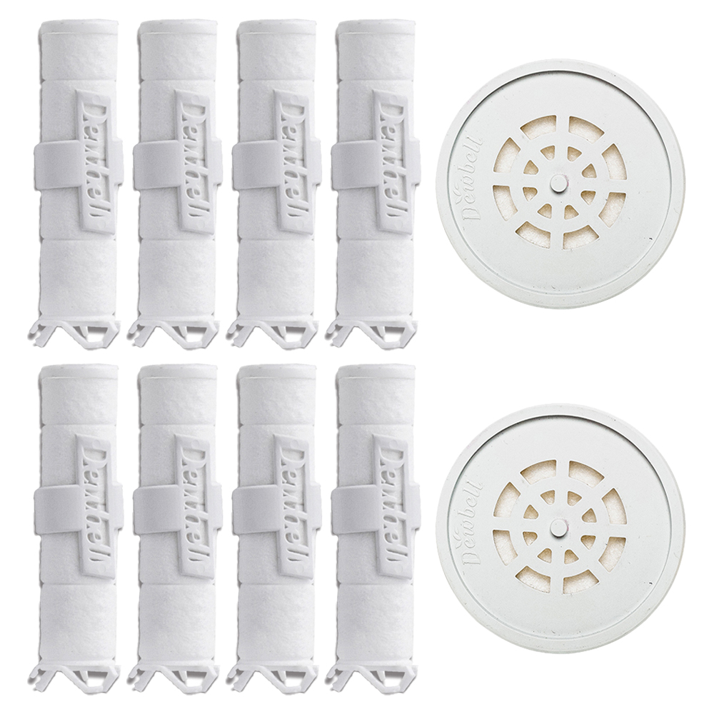 듀벨 여행용 세디먼트 필터 4개 + 석회방지 헤드필터, 2개, 무향 29,800원