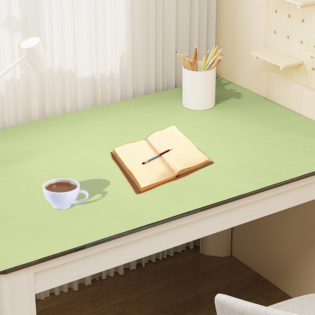 책상 보호매트 대형 와이드 데스크패드 방유 얼룩 방지 가죽 테이블보 9,990원