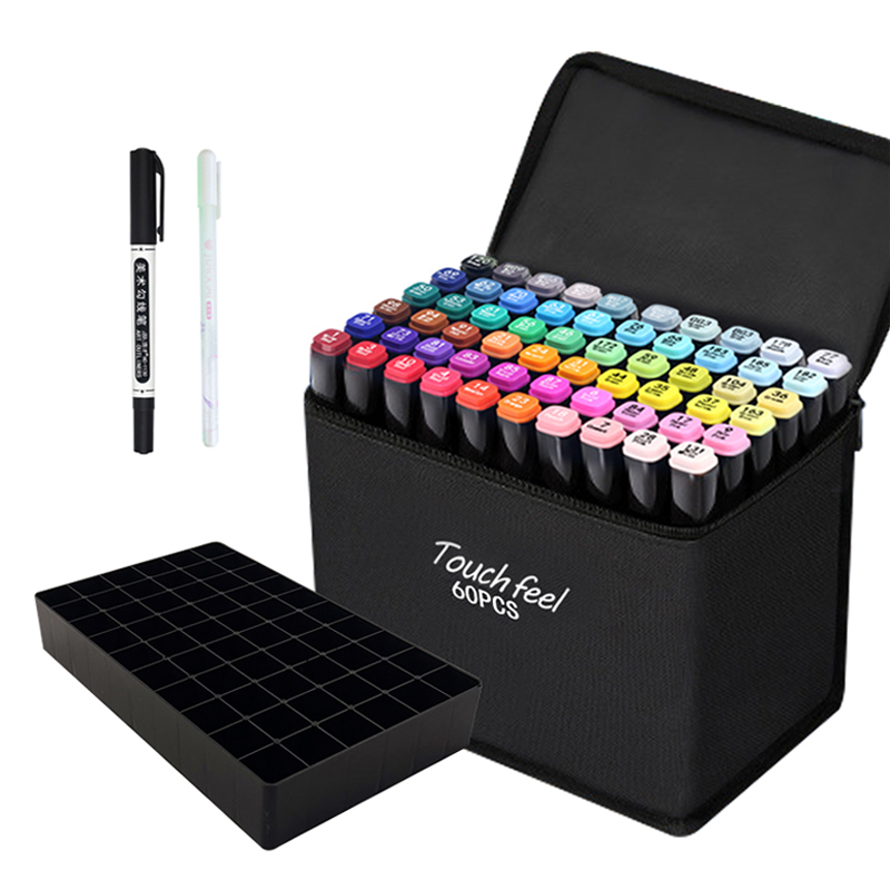 터치필 더블헤드 알콜 유성 마카펜 + 펜 2종 + 펜홀더 세트 14,700원