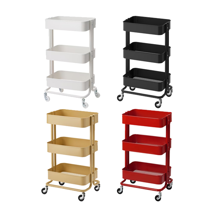 이케아 RASKOG 로스코그 트롤리/기저귀함/츄레이/카트/수납함/선반/이동식 56,900원