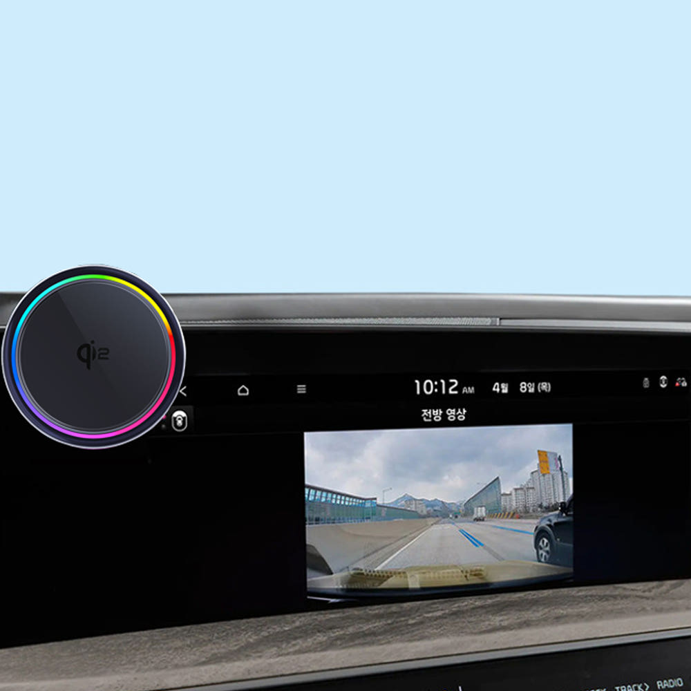 지시그니처 K8 GL3 2021~24 맥세이프 Qi2 쿨링팬 핸드폰 무선충전 거치대 S21Pro-HKY, 블랙, 1개 49,900원