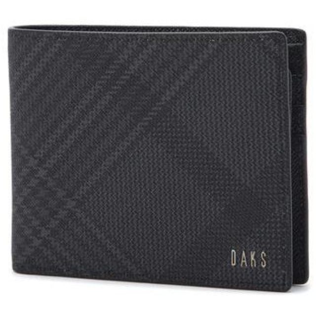 닥스 에든버러 PVC 블랙 체크 가죽 반지갑 튼튼한 소재  백화점 정품 170,600원