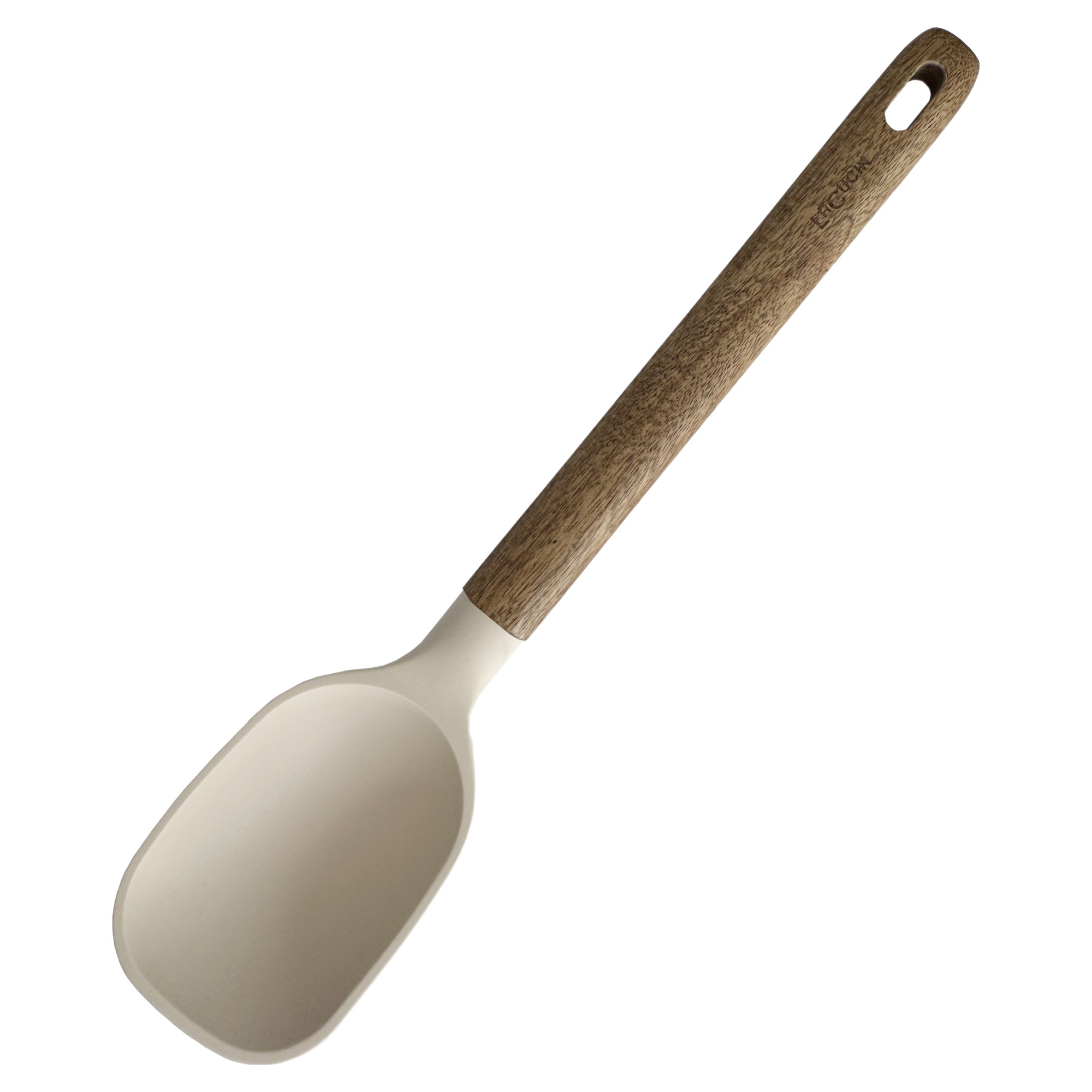 라쿠친 코지우드 실리콘 볶음스푼, 베이지 + 아카시아우드, 1개 8,270원