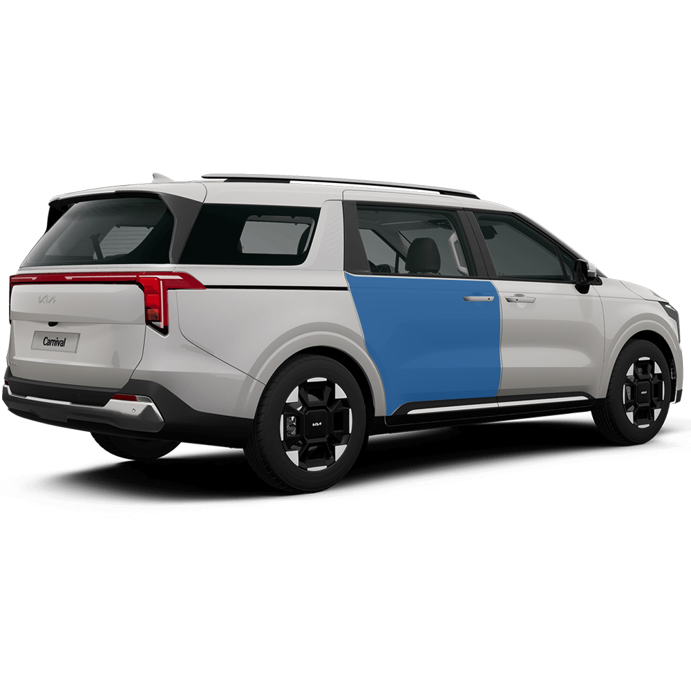 스킨엑스 카니발 KA4 페이스리프트 도어풀커버 조수석 2열 PPF 차량보호필름, 1개 90,000원