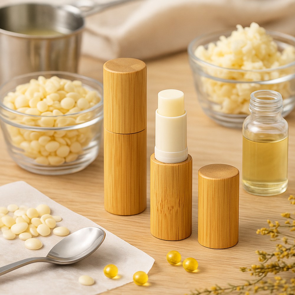대나무 스틱형 립밤 립스틱 공병 4g 재사용 가능, 5개, 우드 9,800원