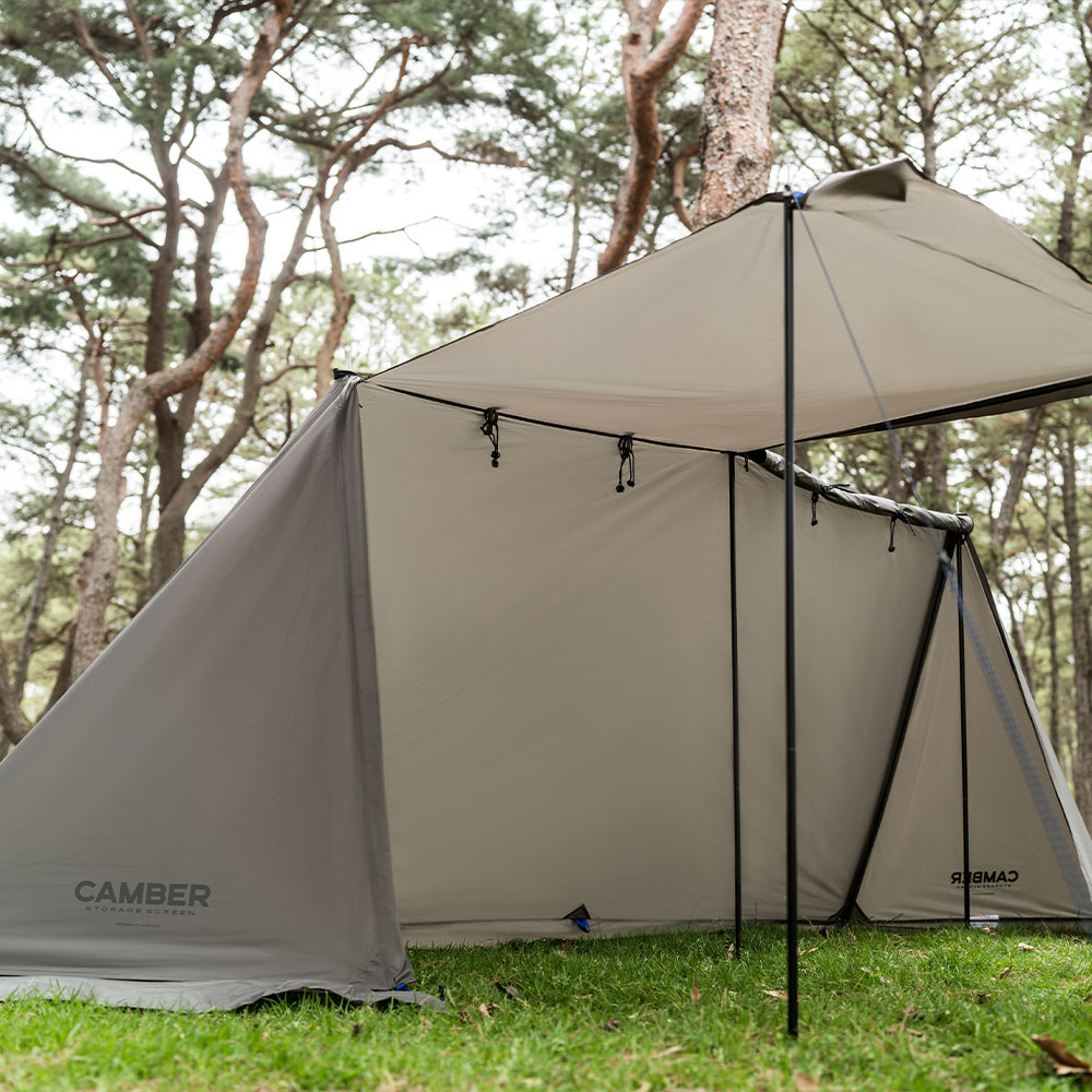 블루폴 캠버 스토리지 스크린 캠핑 타프 사이드월 바람막이 윈드스크린 가림막 129,000원