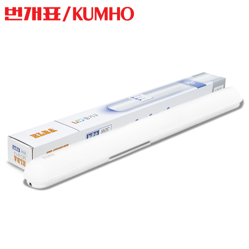 번개표 엘바 LED 일자등 형광등 방등 주방등 30W 2개입 10,500원