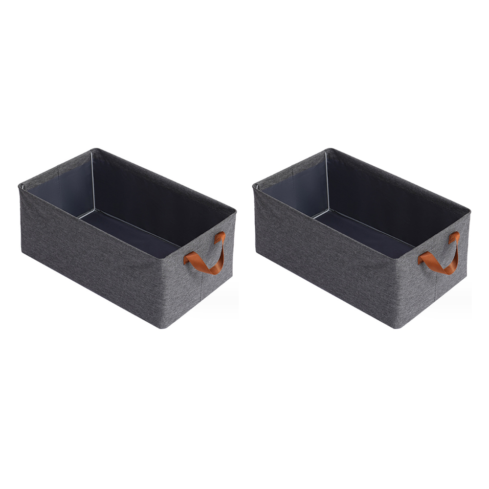 앞날창창 접이식 다용도 옷장 수납 정리함, 그레이, 47 x 20 x 28 cm, 2개 17,400원