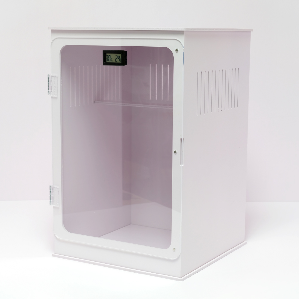 완제품 파충류 사육장 케이지 포맥스 온도계 습도계 기본제공 30x30x45 주문제작, 블랙 44,900원