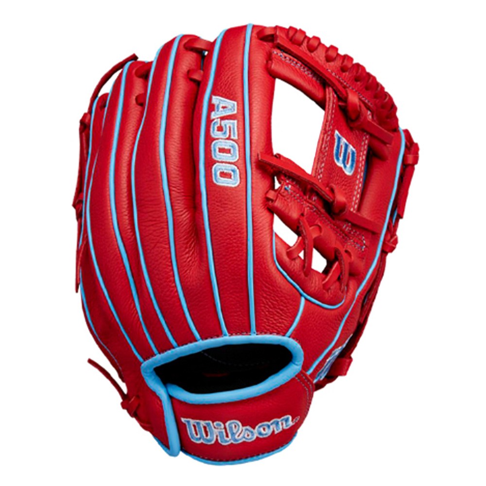 윌슨 A500 유소년 내야 글러브 11,5인치 레드/블루 WBW102540115 105,000원