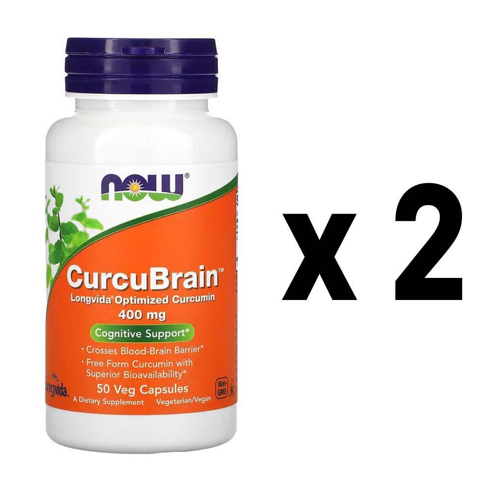 나우푸드 커큐브레인 롱비다 400mg 베지캡슐 50정 2개 75,200원