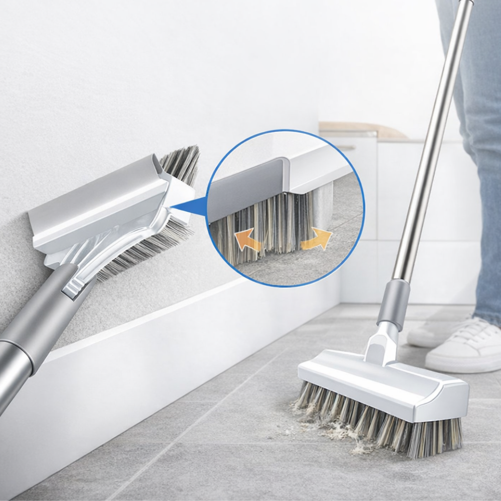 매니픽 욕실 화장실 서서 쓰는 틈새 바닥 청소솔 슬림형 브러쉬, 기본색상, 1개 17,800원