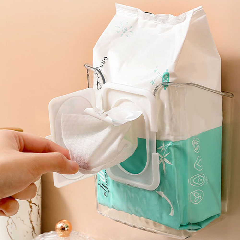 리빙홈디테일 접착식 물티슈 커버 케이스 보관함 LHD-058 3,990원