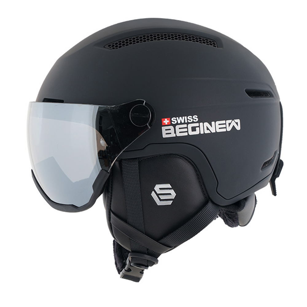 스위스비기뉴 2526 신제품 고글일체형 바이저 헬멧 V2 에어플로우 - 스키 스노우보드 - 사은품 멀티스카프 파우치 증정 98,000원