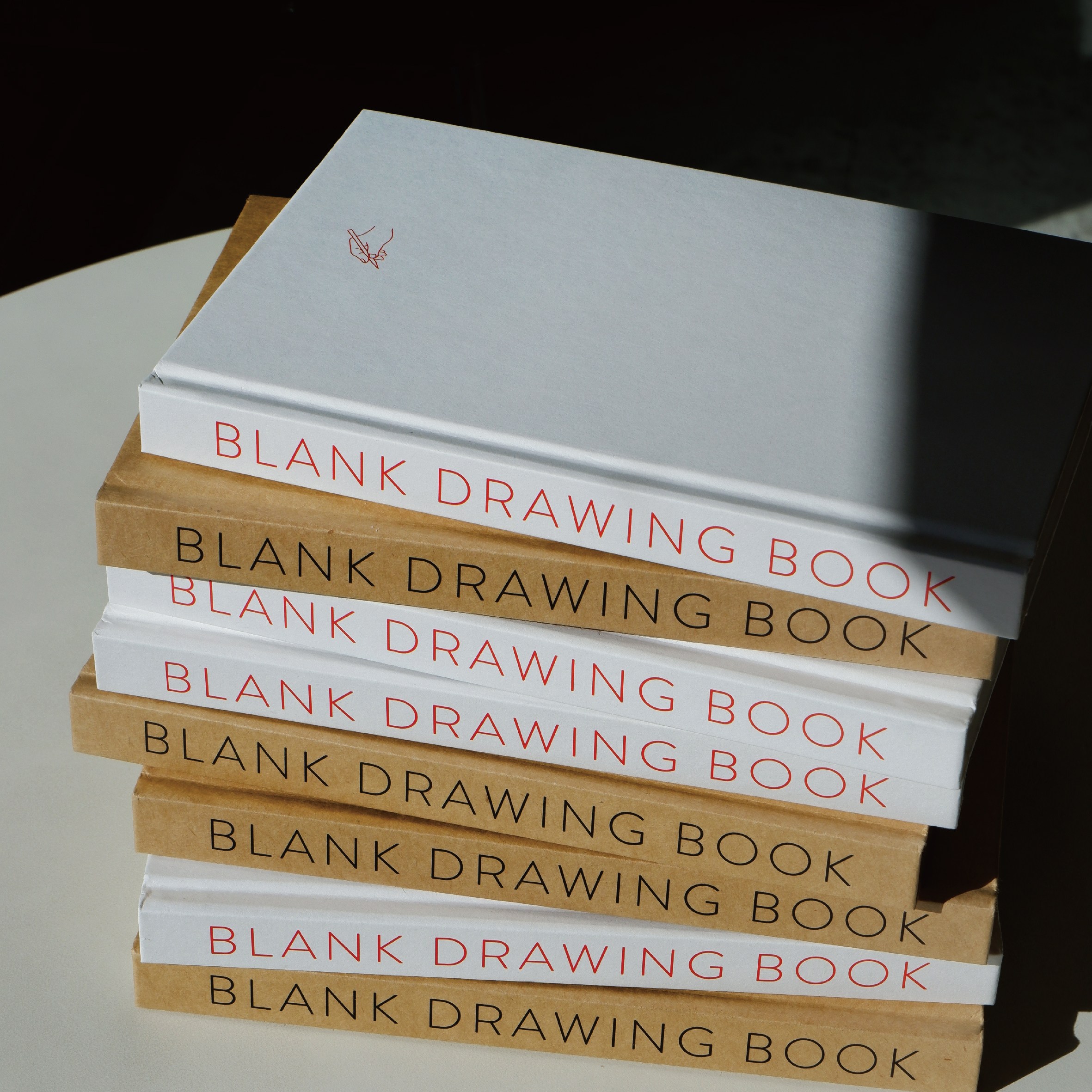 블랭크 드로잉북 하드커버 B6 크로키북 180도 펼쳐지는 노트 스케치북 무지 노트 10,000원