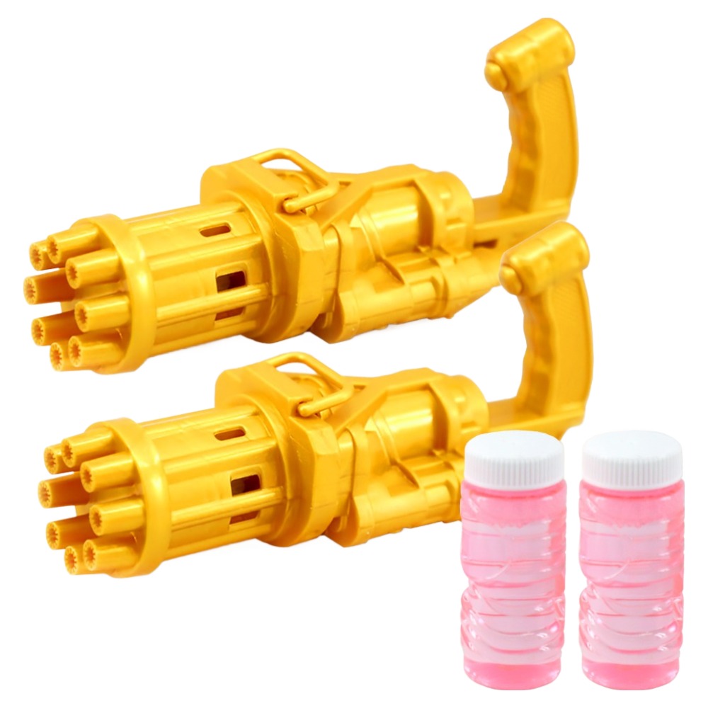 비에이비오 게틀링 자동 버블건 2p + KC인증 비눗방울 용액 2p 세트 6,700원