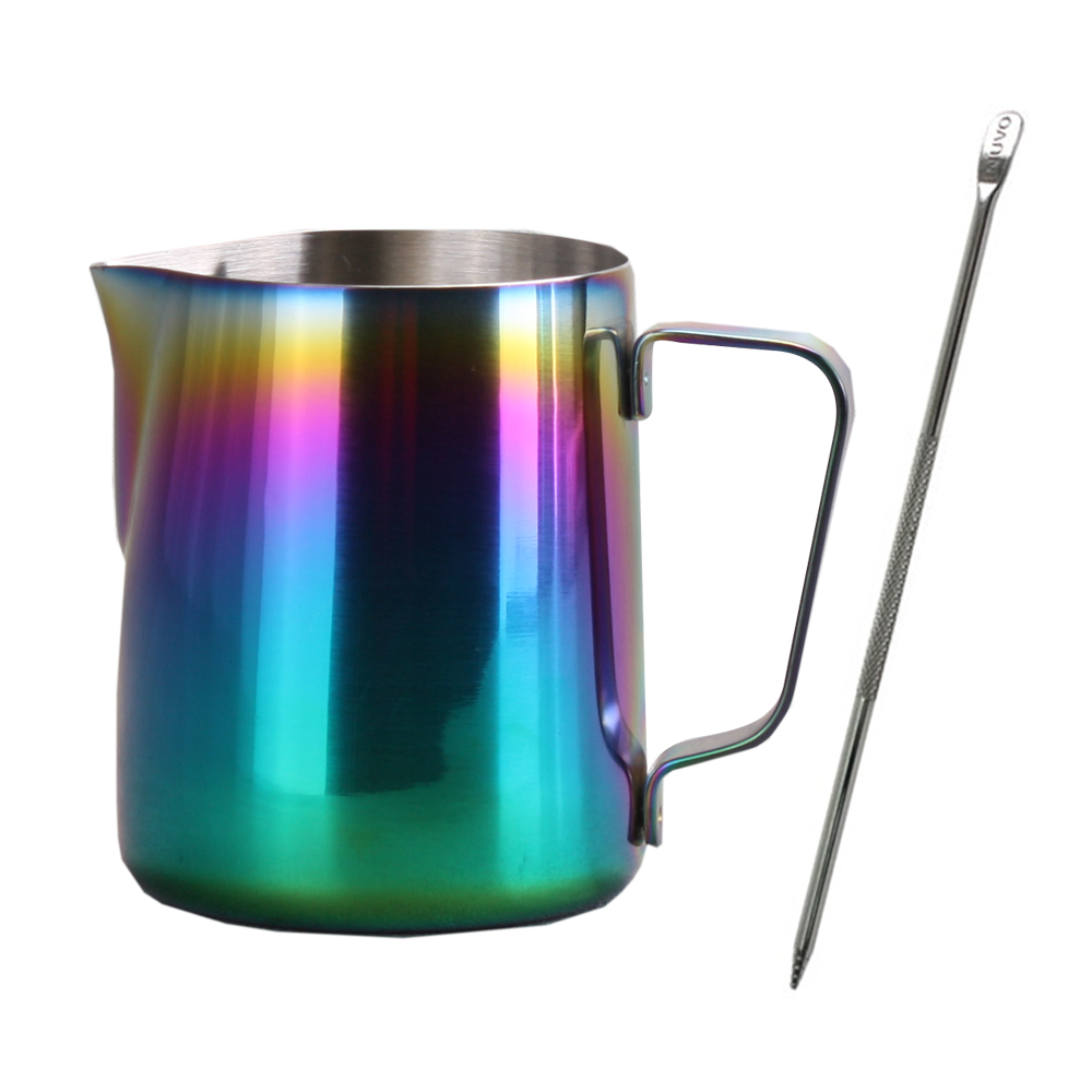 라떼아트 레인보우 스팀피쳐 350ml + JJ 아트펜 세트 15,700원