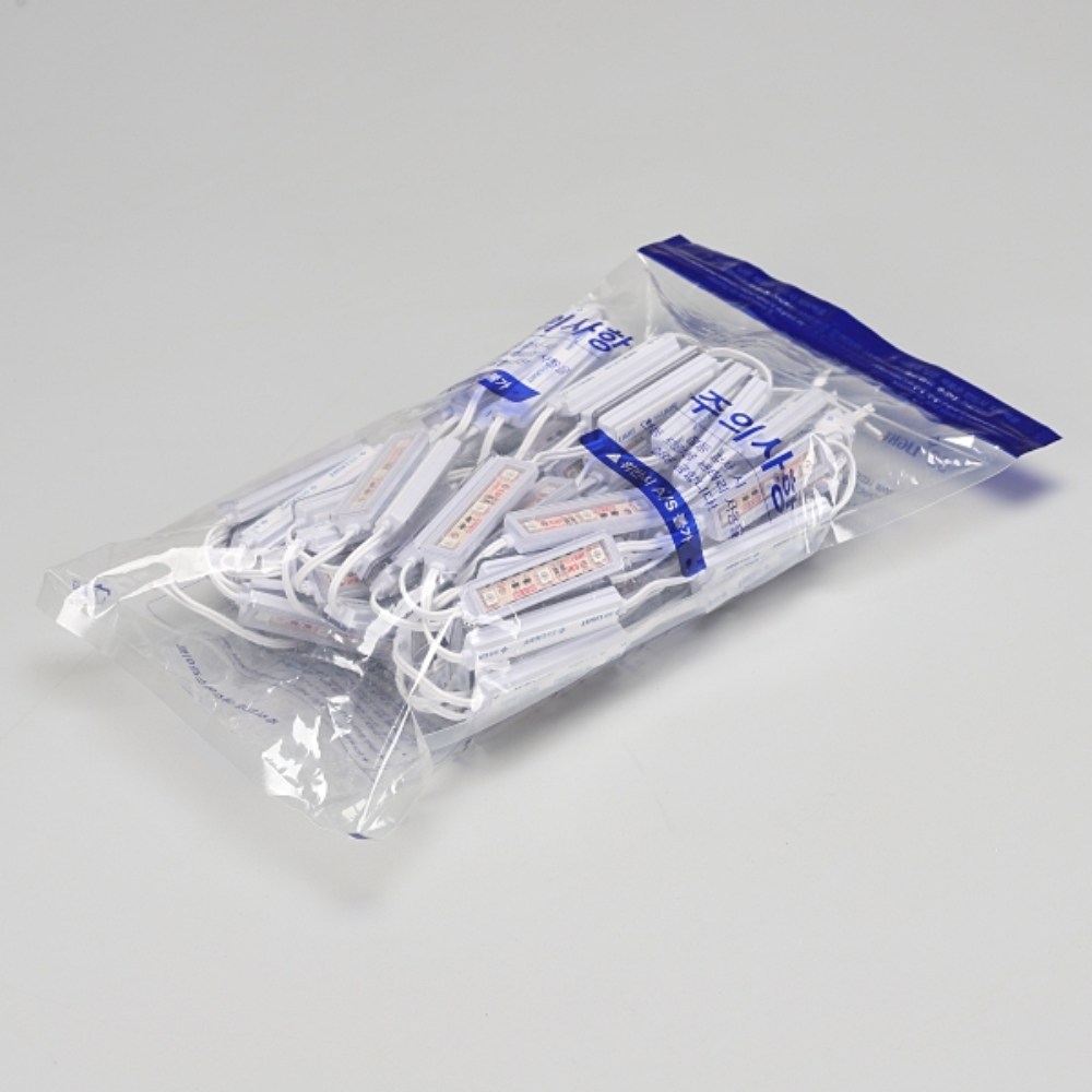 간접조명 LED 3구 모듈 테두리실외전용 12V 5CM 적색 TRC3 식당 커피숍 마트 상가 간판 조명, 적색, 1개 118,700원