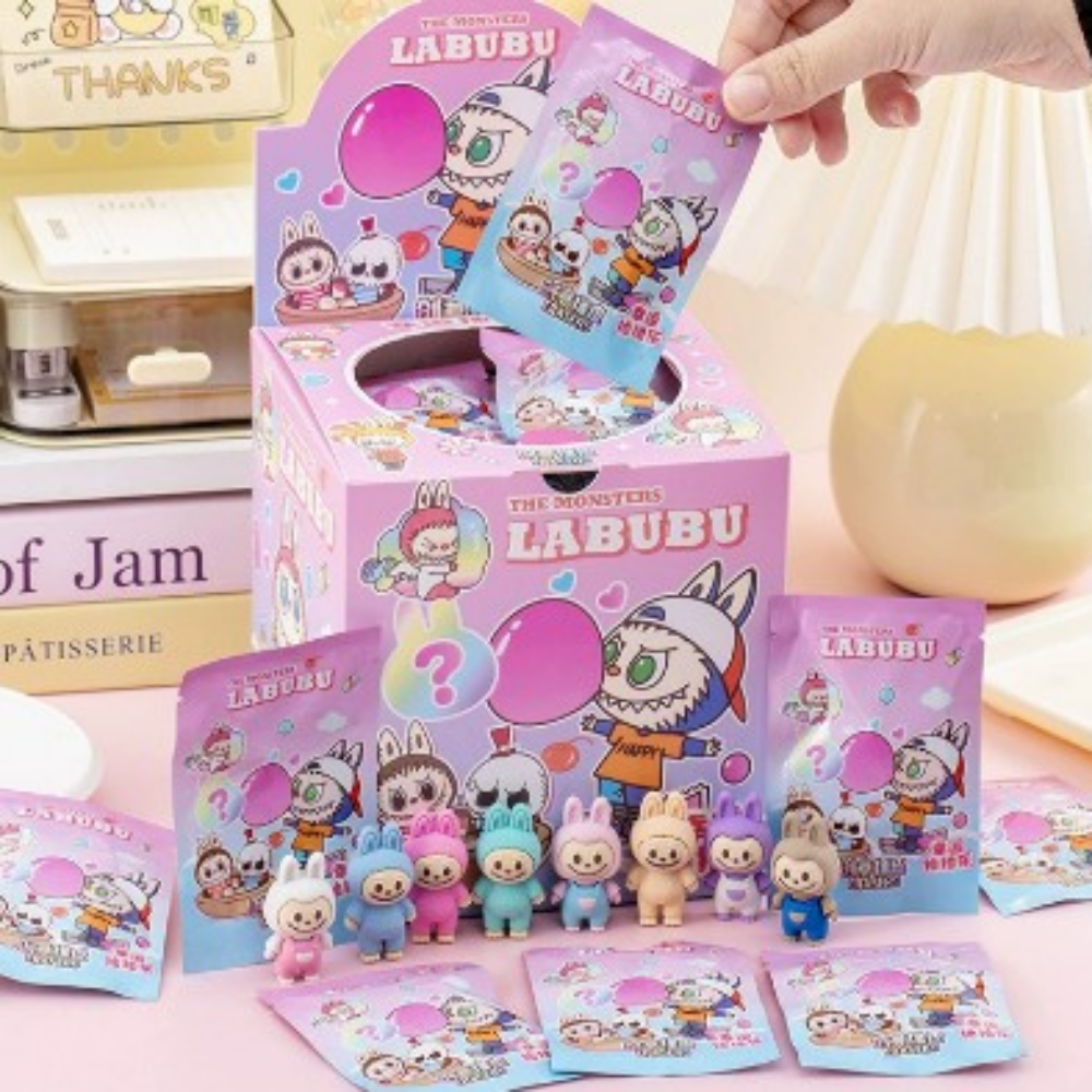 원앤진 라부부 캐릭터 귀여운 아기 지우개 선물 피규어 인형 랜덤뽑기 상자 (32개입) 26,950원