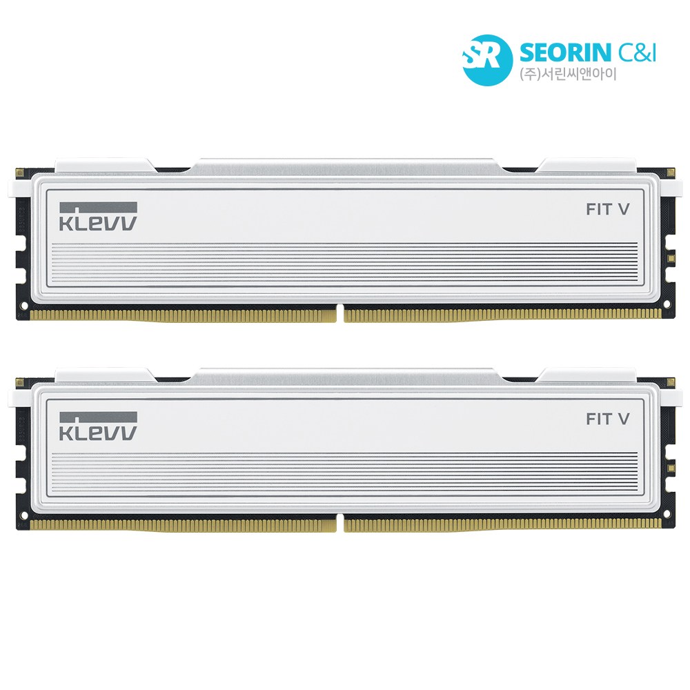 에센코어 클레브 DDR5-6000 CL30 FIT V WHITE 패키지 서린 (32GB(16Gx2)) 681,500원