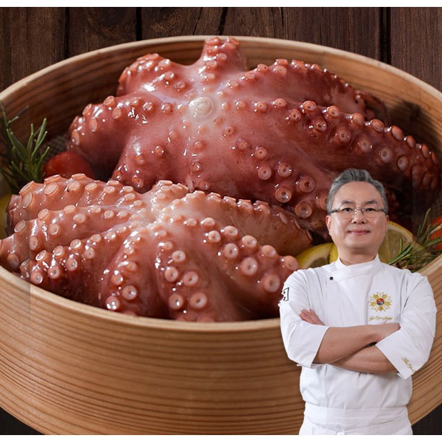 [황씨네옹고집] 안유성 명장의 국내산 손질 세척 칼문어 통 돌문어(3~4마리) 79,900원