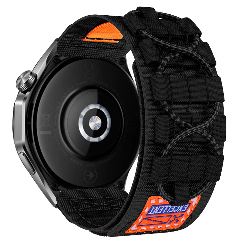 젤리타이거 밀리터리 스트링 히든 스포츠루프 스트랩 밴드 20mm, 블랙, 1개 18,900원