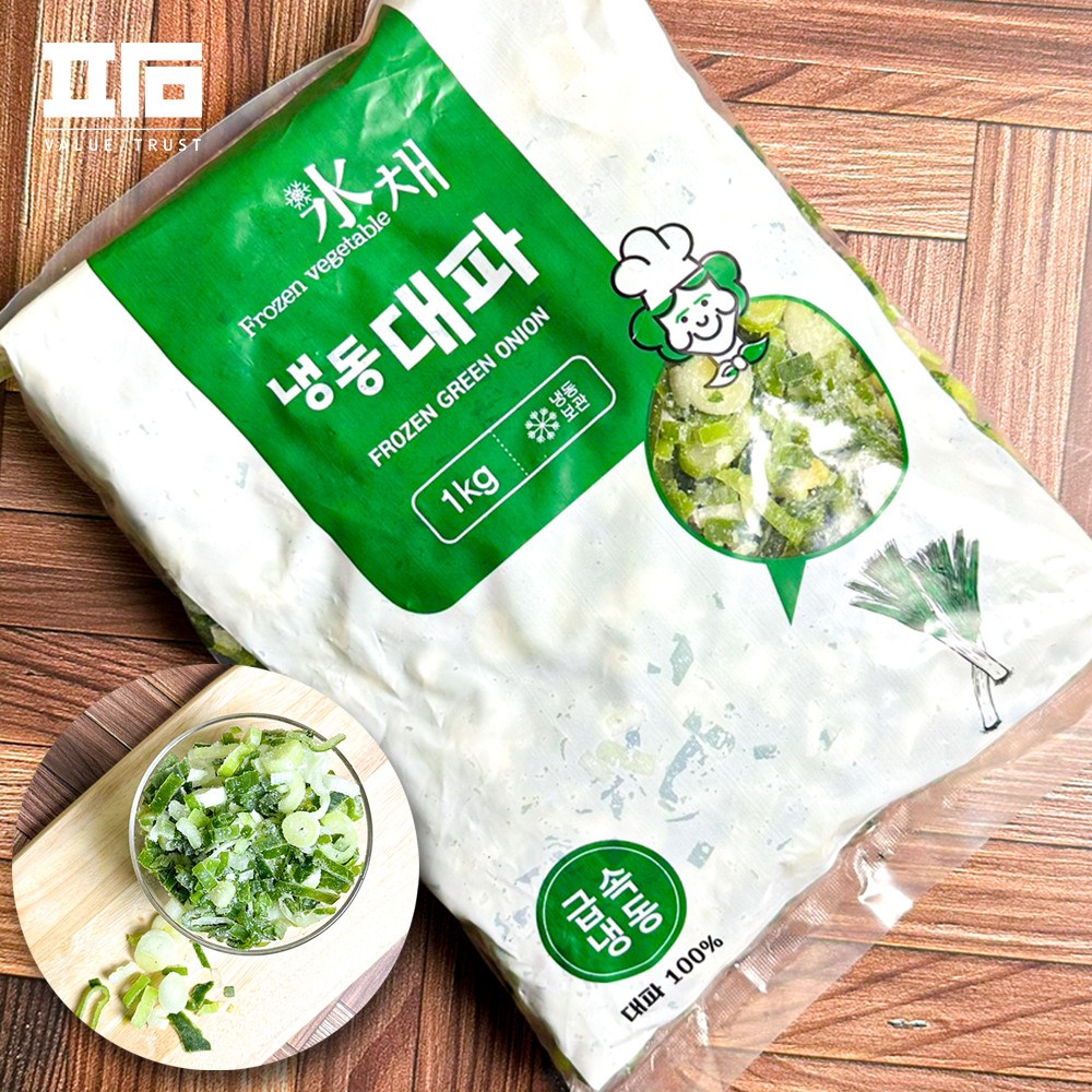 냉동 대파 슬라이스, 10개, 1kg 26,030원