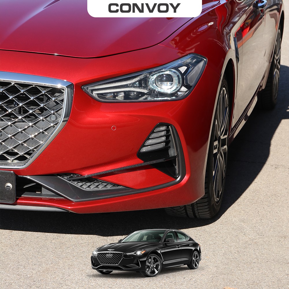 콘보이 현대 제네시스G70 범퍼 카나드윙 몰딩 에어로파츠 튜닝용품 바디킷 98,000원