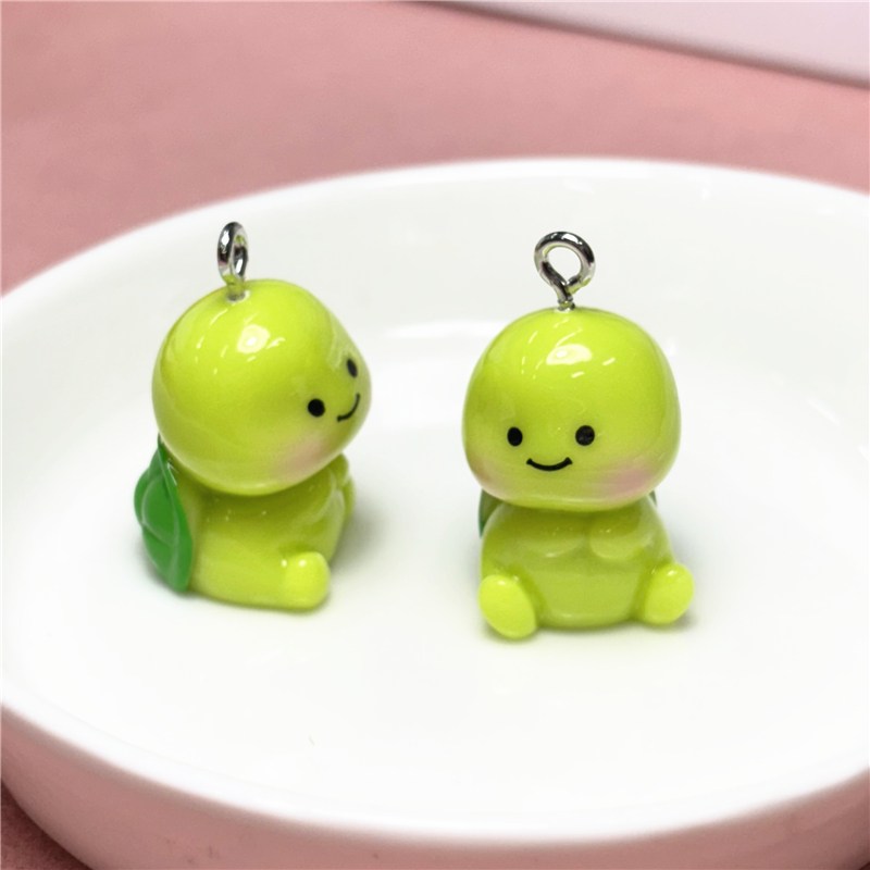 앉아 있는 거북이 팬던트 키링만들기재료  폰줄 악세사리부자재 590원