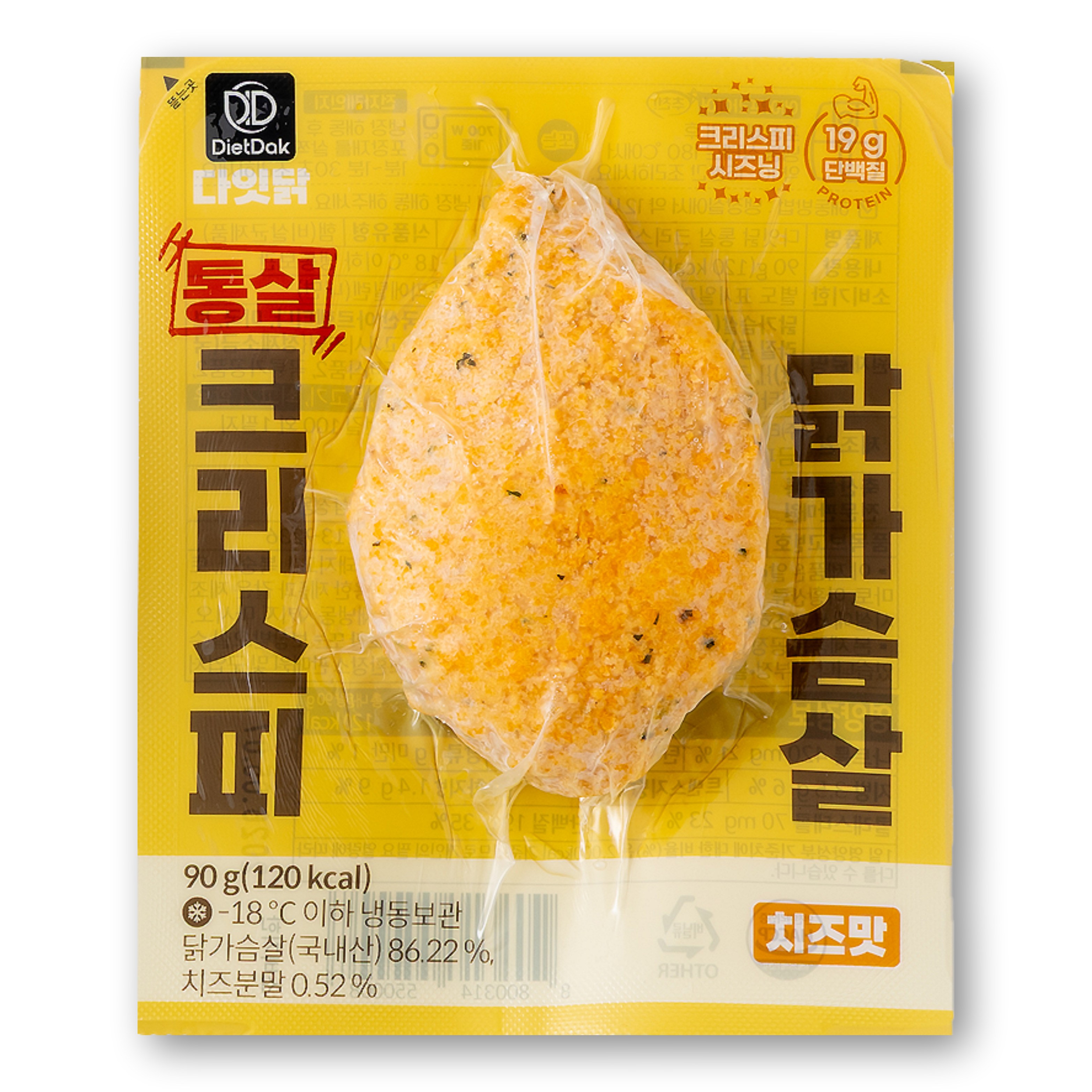 다잇닭 통살 크리스피 치킨, 90g 96,000원