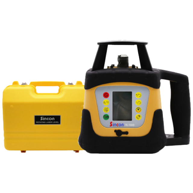 신콘 SINCON 자동레벨기 회전레이저 [레드빔] RL-100D 패키지세트 수광기포함 977,090원